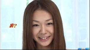 Sakura Hirota sucks cock while casting for porn